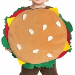 Cheeseburger Hamburger costume 2T/3T